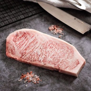 Striploin Steak A5 Wagyu MBS 8-12