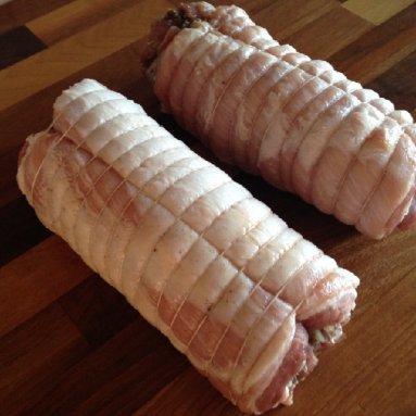 Kog Selv Rå Rullepølse Dansk Grisekød